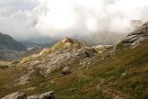 129 scendiamo sul sentiero 226 verso il Rifugio Calvi